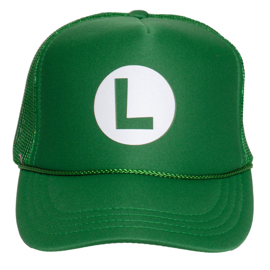 TOP HEADWEAR Boys Youth Size Mario Hat Trucker Cosplay Costume