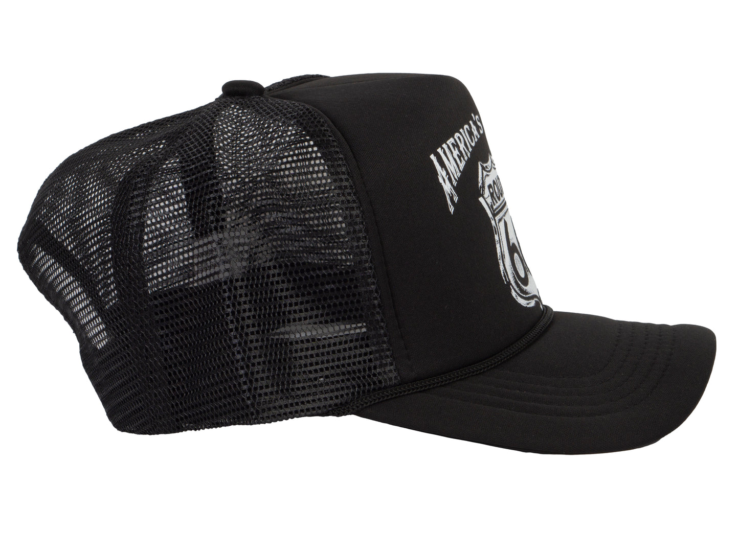 Men's America's Highway Route 66 Trucker Hat Baseball Cap