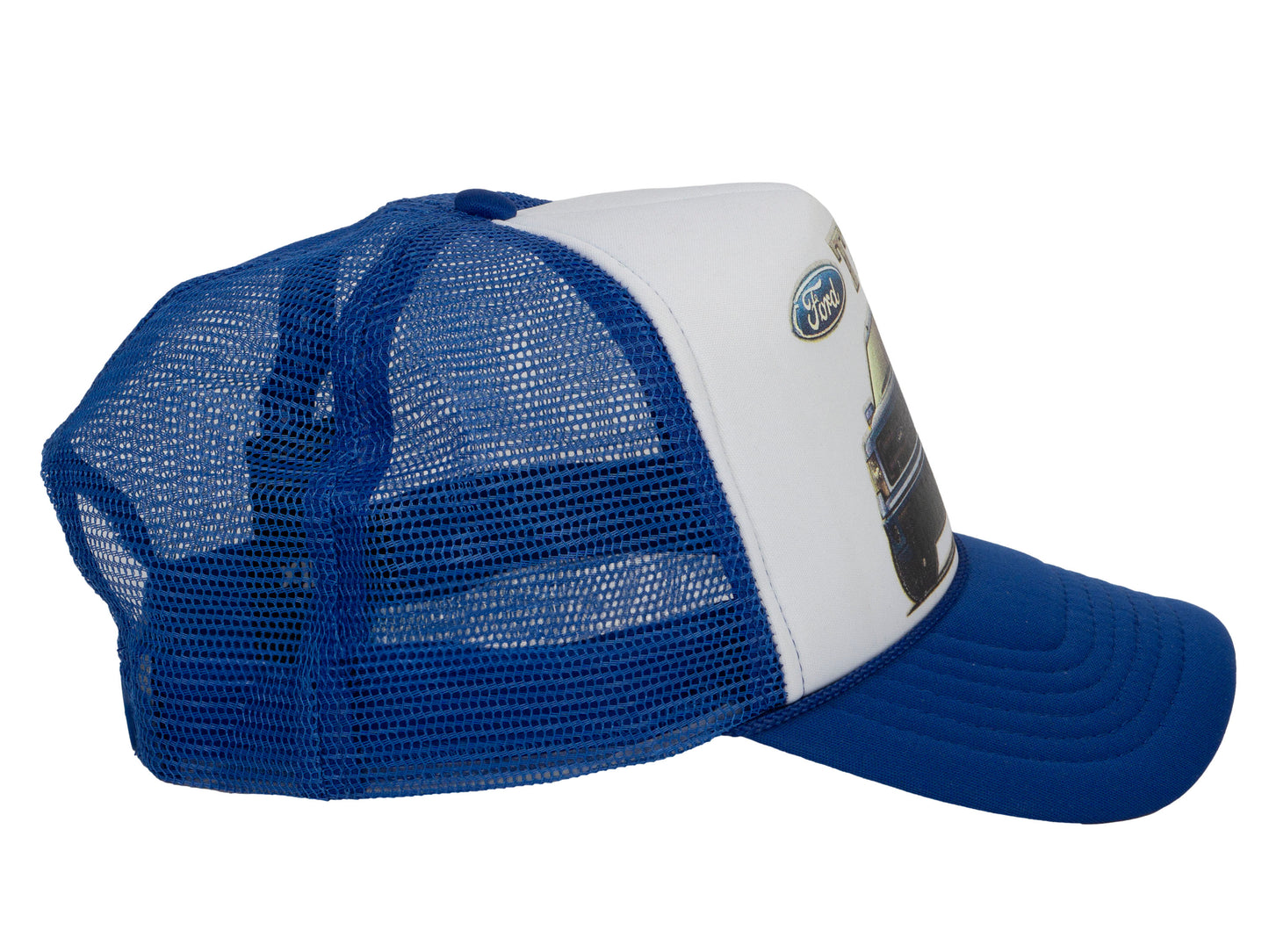 Men's Ford Truck Snapback Trucker Hat, Royal