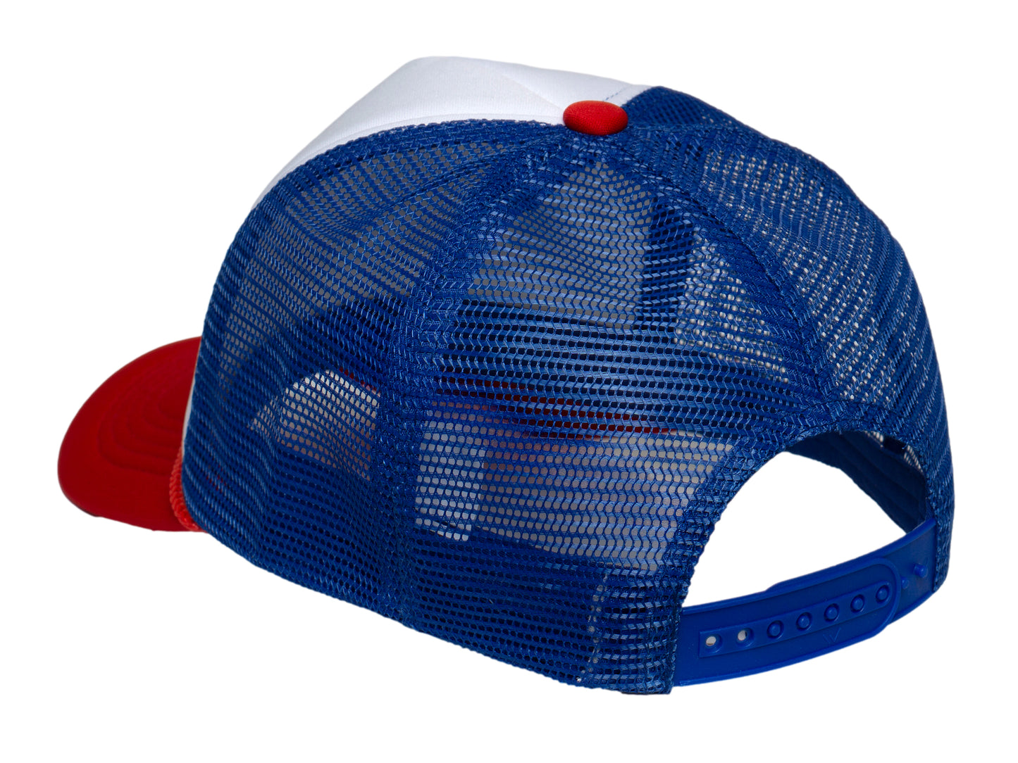 TOP HEADWEAR USA All The Way Trucker Hat – Red White Blue Patriotic Snapback for Men and Women Fourth of July