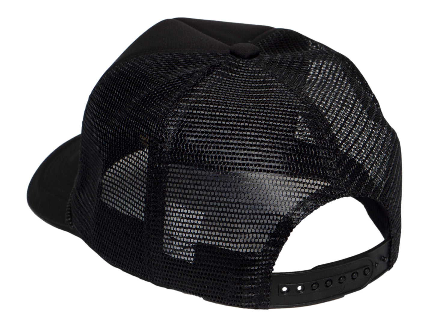 TOP HEADWEAR American Spirit Trucker Hat – Snapback Cap with Embroidered Western Skull Design for Men & Women Black