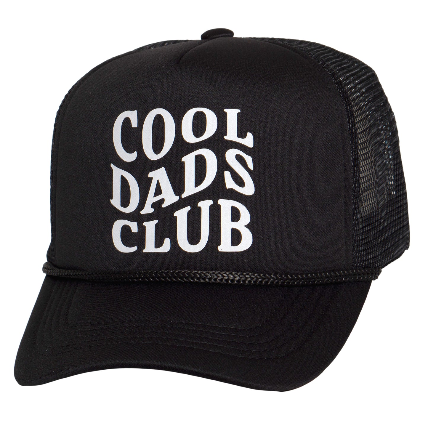 TOP HEADWEAR Cool Dads Club Trucker Hat – Funny Snapback Cap for Men Adjustable Mesh Dad Hat Gift Black