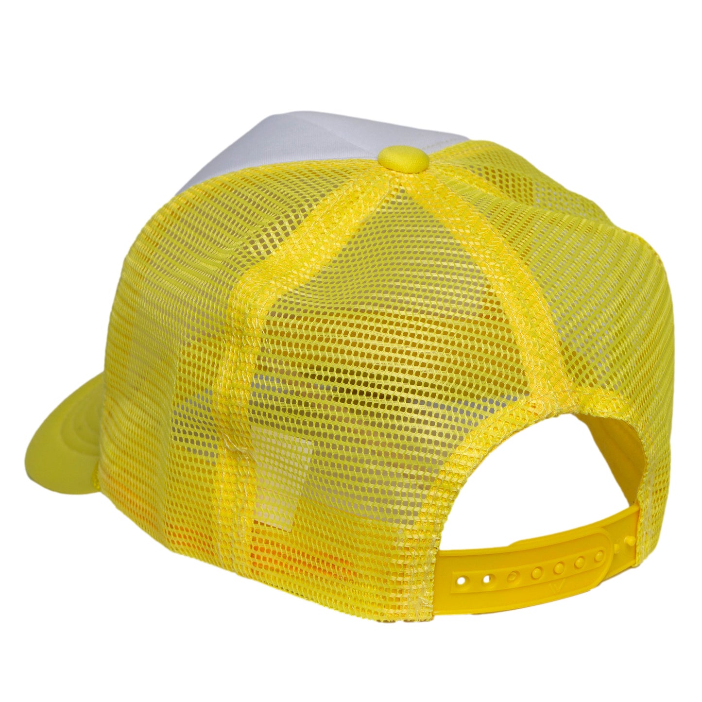Thunderbolt Trucker Hat – Snapback Cap with Lightning Bolt Design for Men & Women Yellow