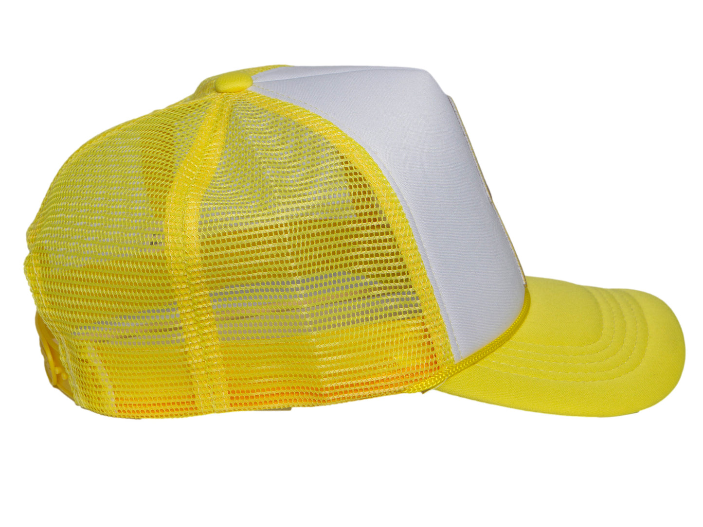 Thunderbolt Trucker Hat – Snapback Cap with Lightning Bolt Design for Men & Women Yellow