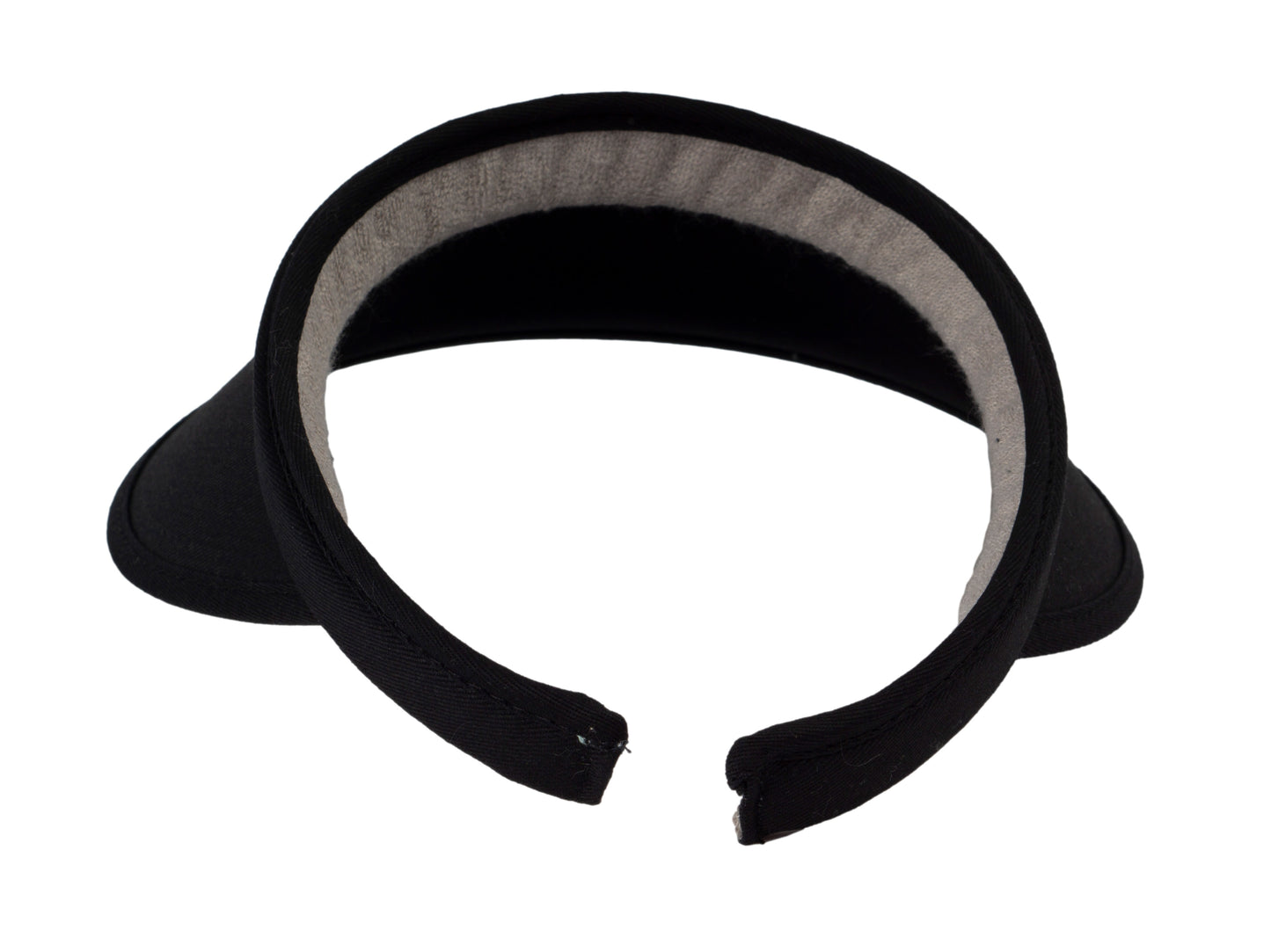 Top Headwear Sports Cotton Twill Clip-On Visor 3.5 Inch Wide Brim