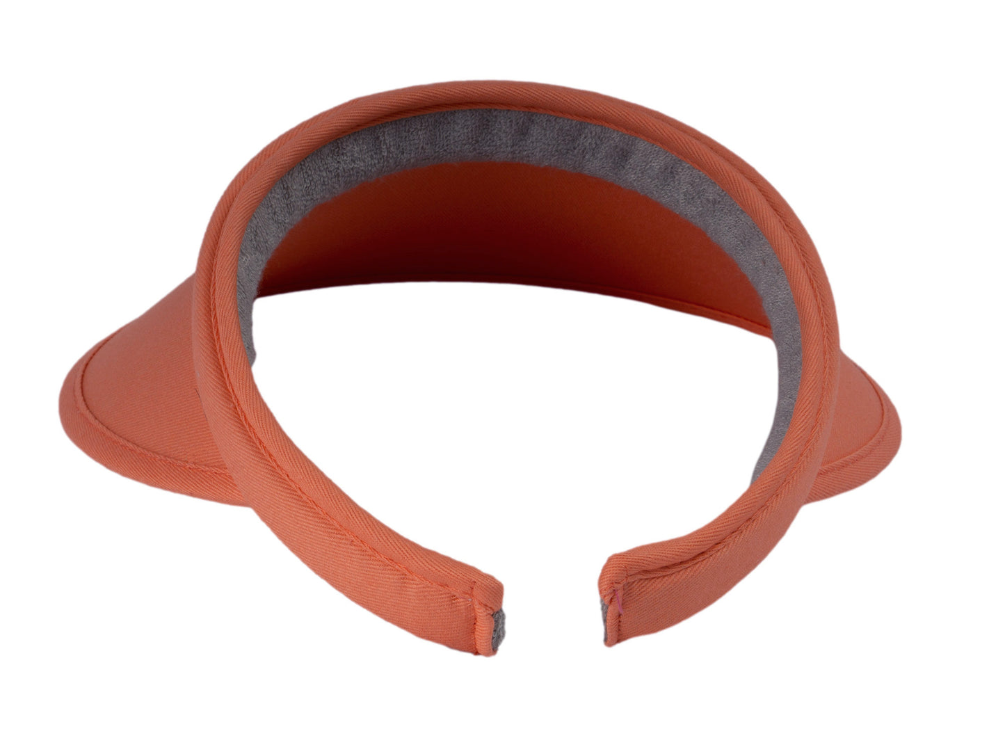 Top Headwear Sports Cotton Twill Clip-On Visor 3.5 Inch Wide Brim