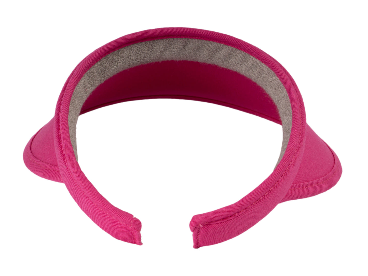 Top Headwear Sports Cotton Twill Clip-On Visor 3.5 Inch Wide Brim