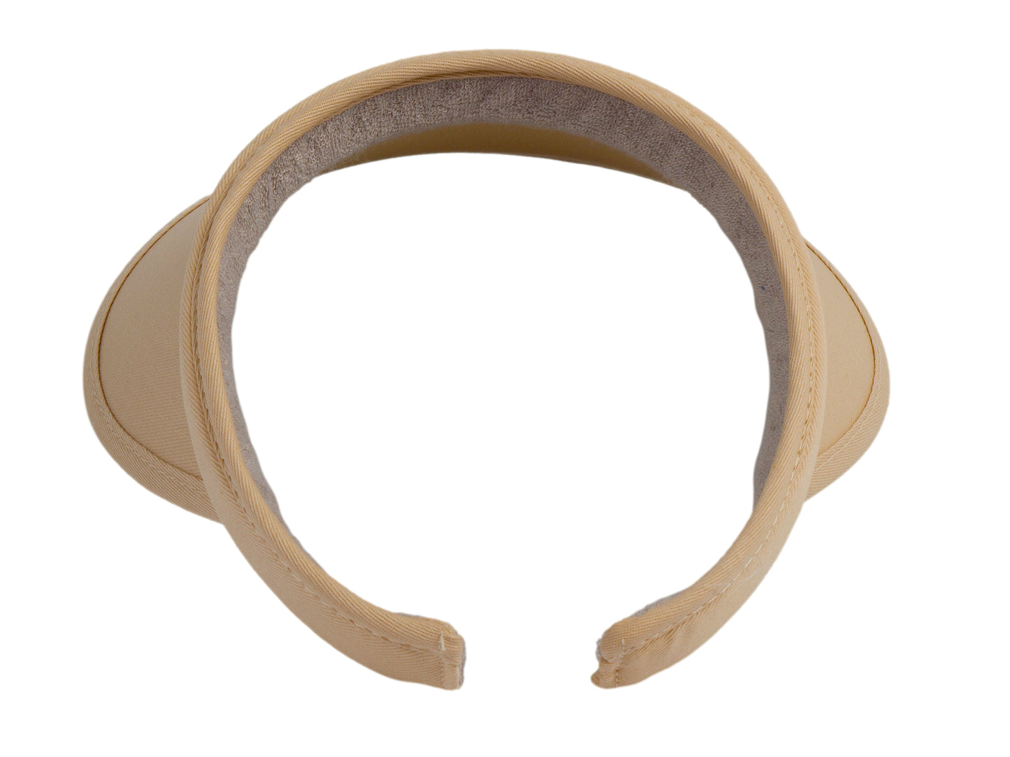 Top Headwear Sports Cotton Twill Clip-On Visor 3.5 Inch Wide Brim