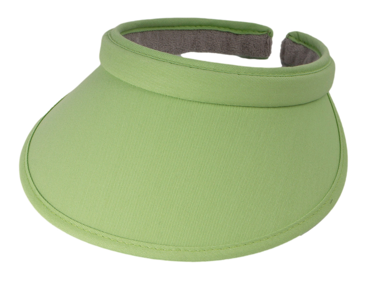 Top Headwear Sports Cotton Twill Clip-On Visor 3.5 Inch Wide Brim