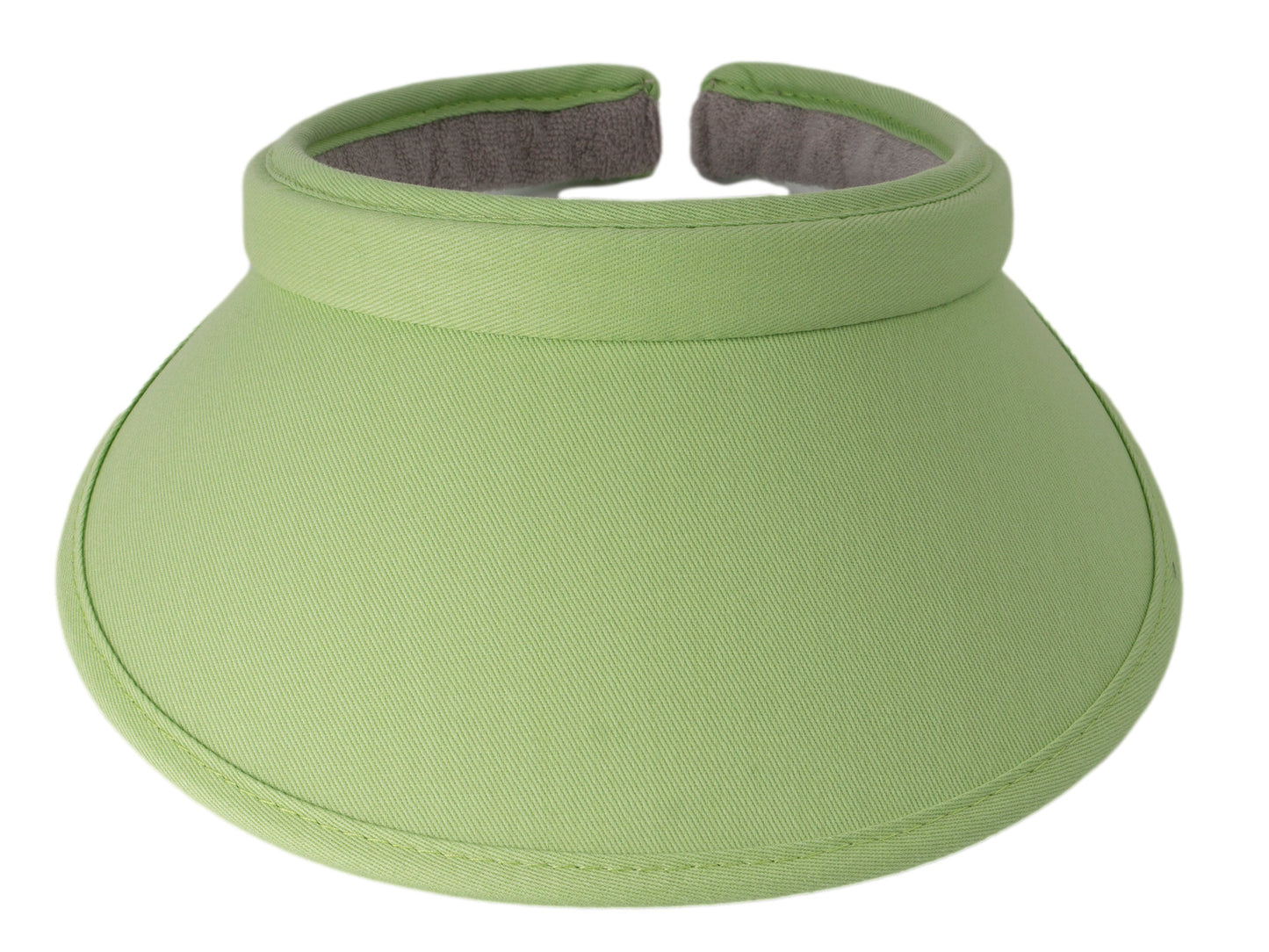 Top Headwear Sports Cotton Twill Clip-On Visor 3.5 Inch Wide Brim