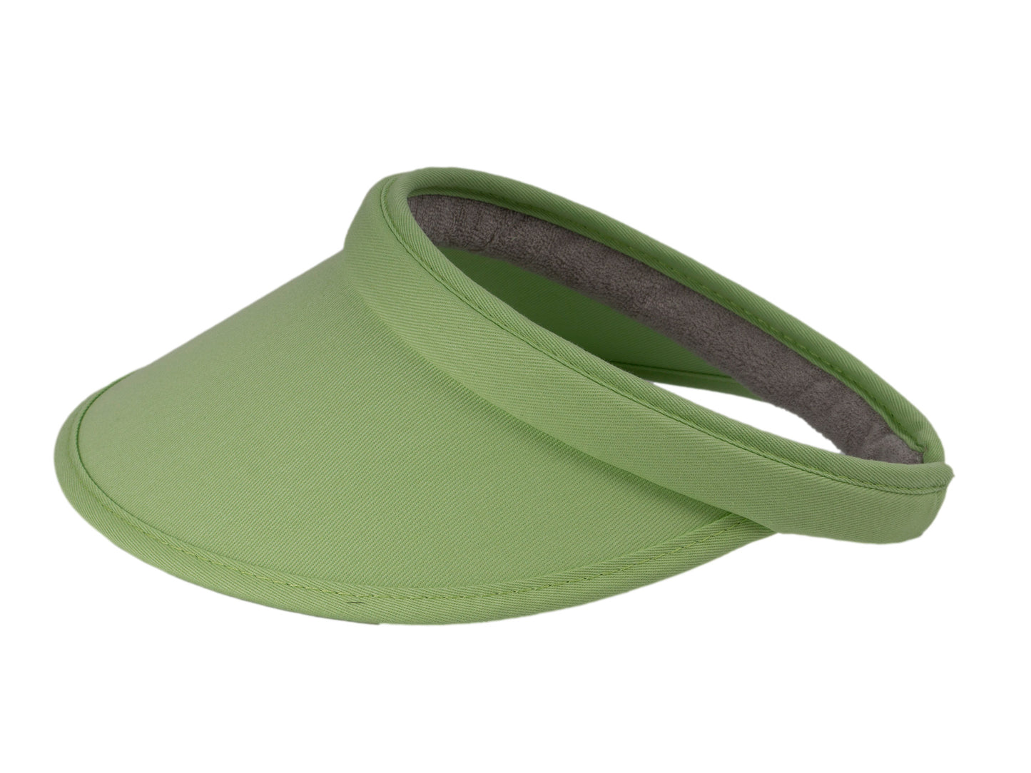 Top Headwear Sports Cotton Twill Clip-On Visor 3.5 Inch Wide Brim