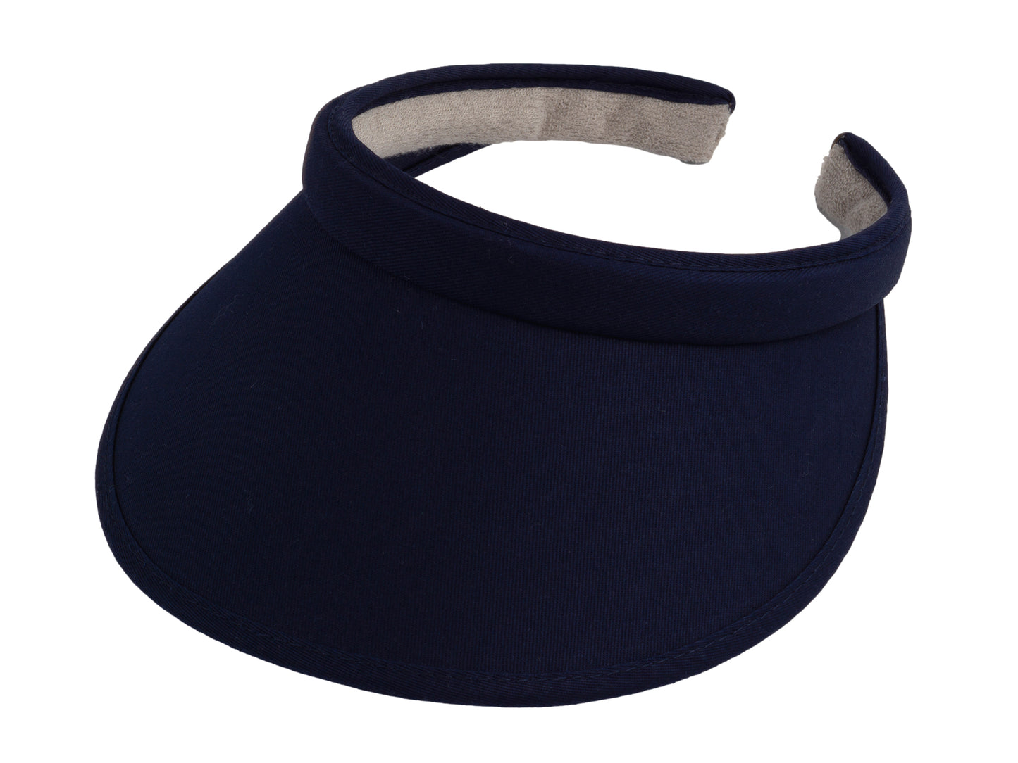 Top Headwear Sports Cotton Twill Clip-On Visor 3.5 Inch Wide Brim