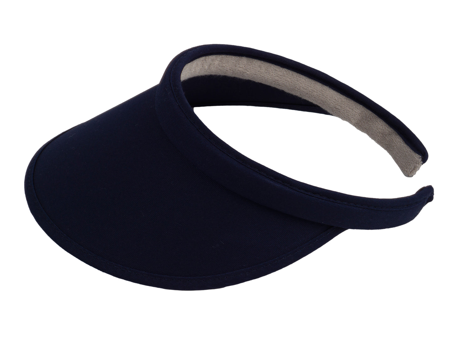 Top Headwear Sports Cotton Twill Clip-On Visor 3.5 Inch Wide Brim