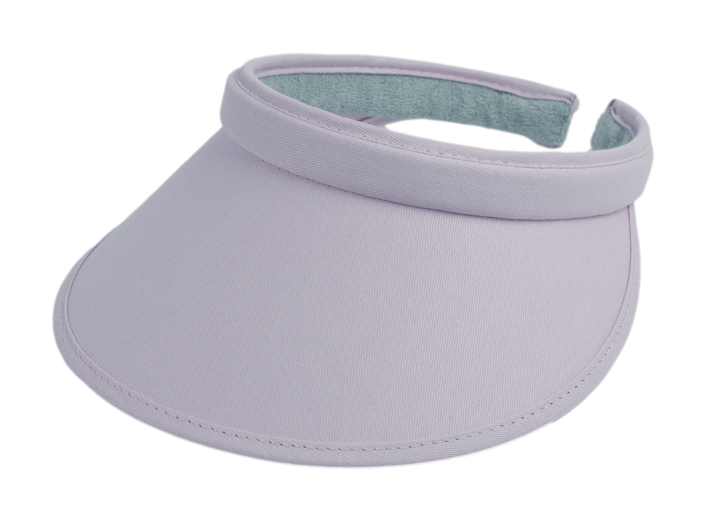 Top Headwear Sports Cotton Twill Clip-On Visor 3.5 Inch Wide Brim