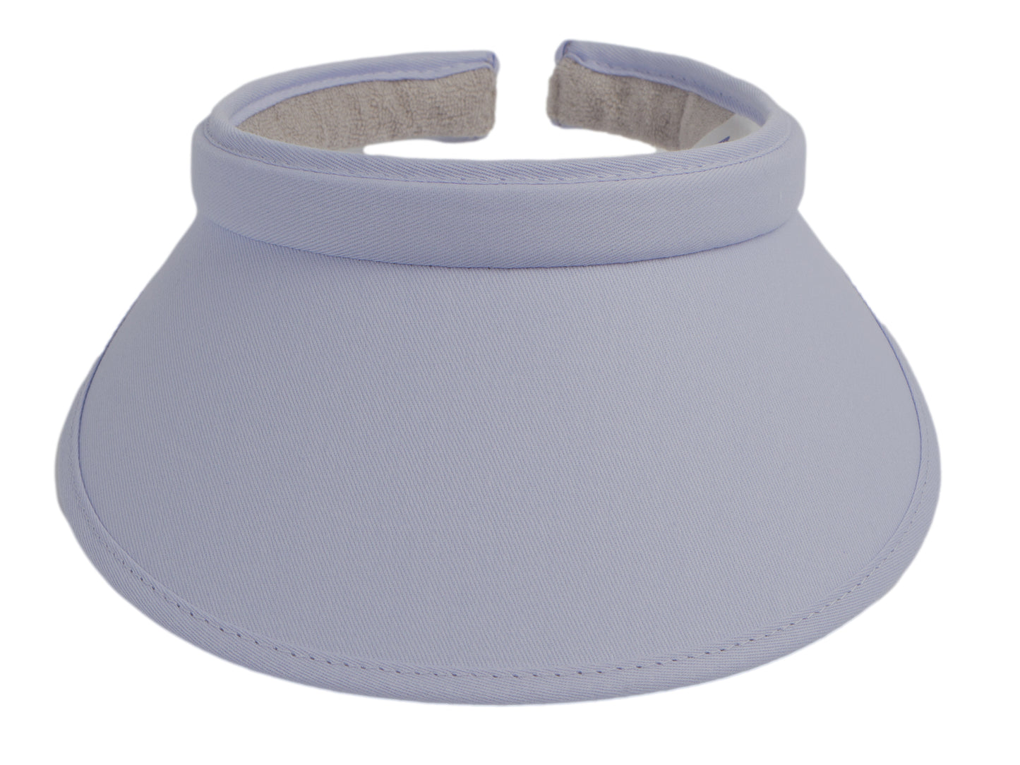 Top Headwear Sports Cotton Twill Clip-On Visor 3.5 Inch Wide Brim