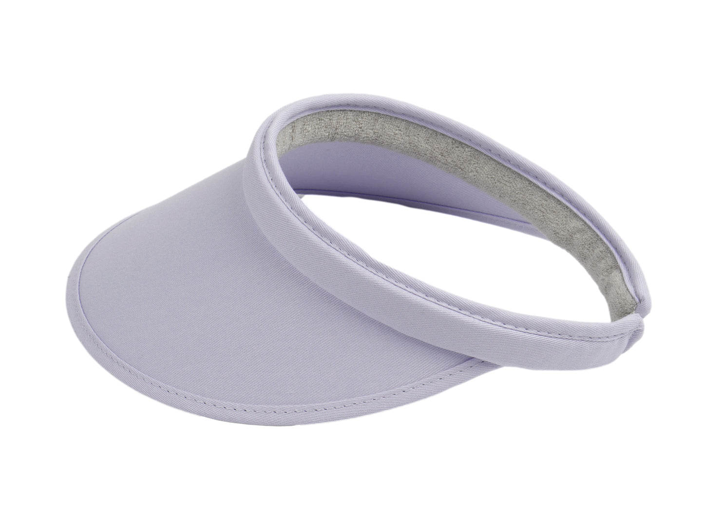 Top Headwear Sports Cotton Twill Clip-On Visor 3.5 Inch Wide Brim
