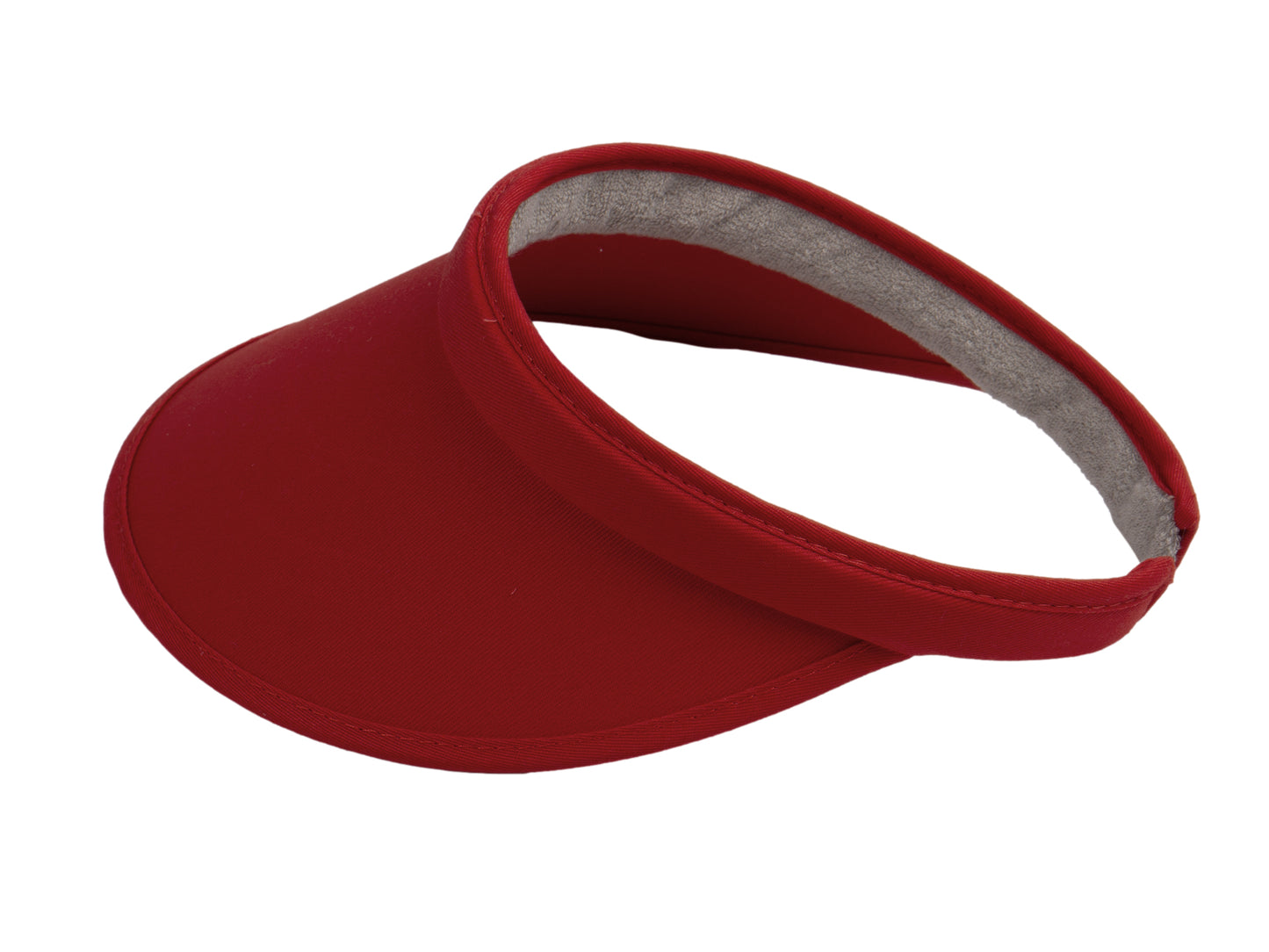 Top Headwear Sports Cotton Twill Clip-On Visor 3.5 Inch Wide Brim