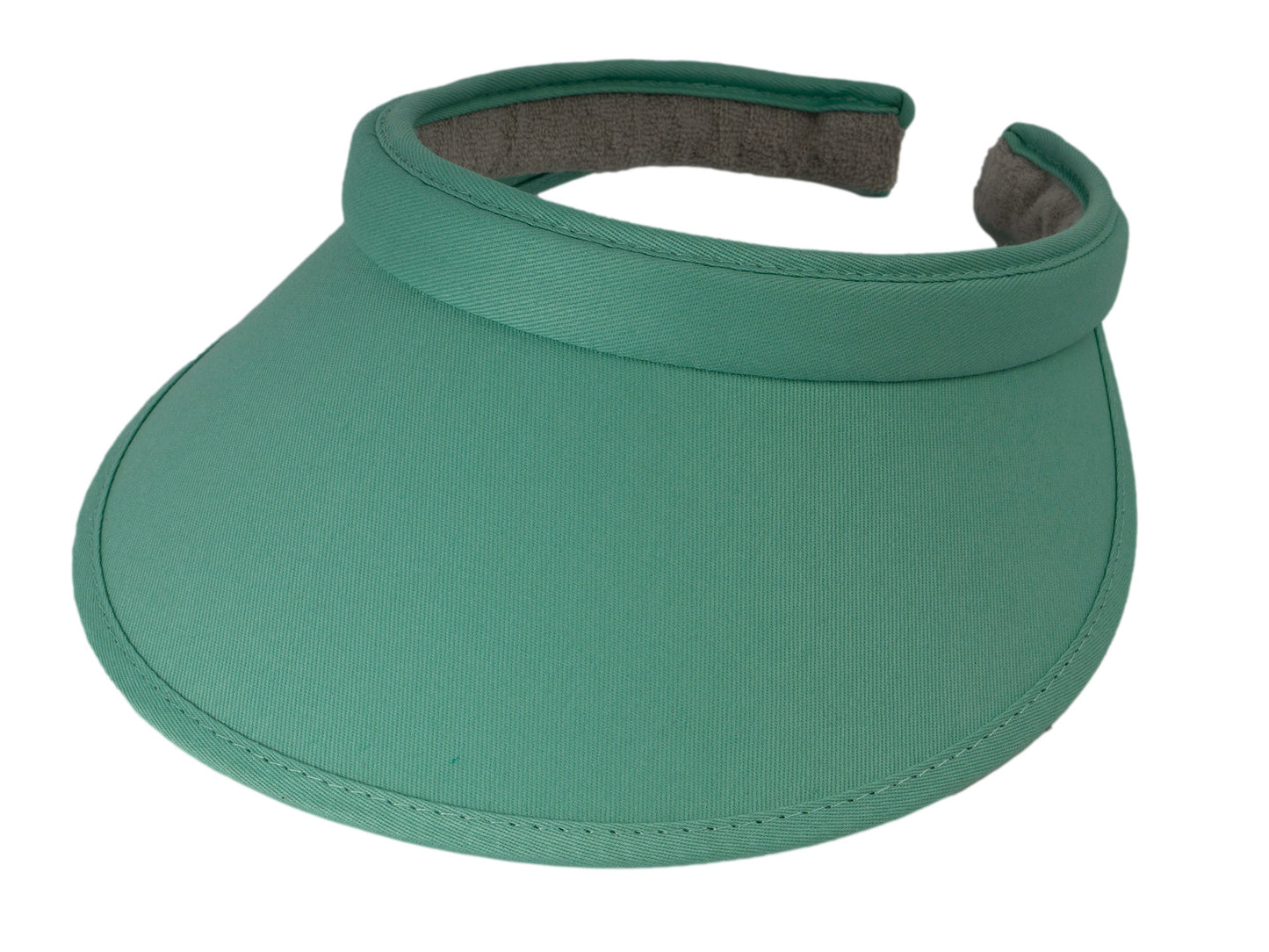 Top Headwear Sports Cotton Twill Clip-On Visor 3.5 Inch Wide Brim