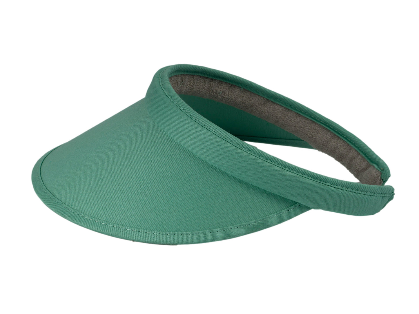 Top Headwear Sports Cotton Twill Clip-On Visor 3.5 Inch Wide Brim