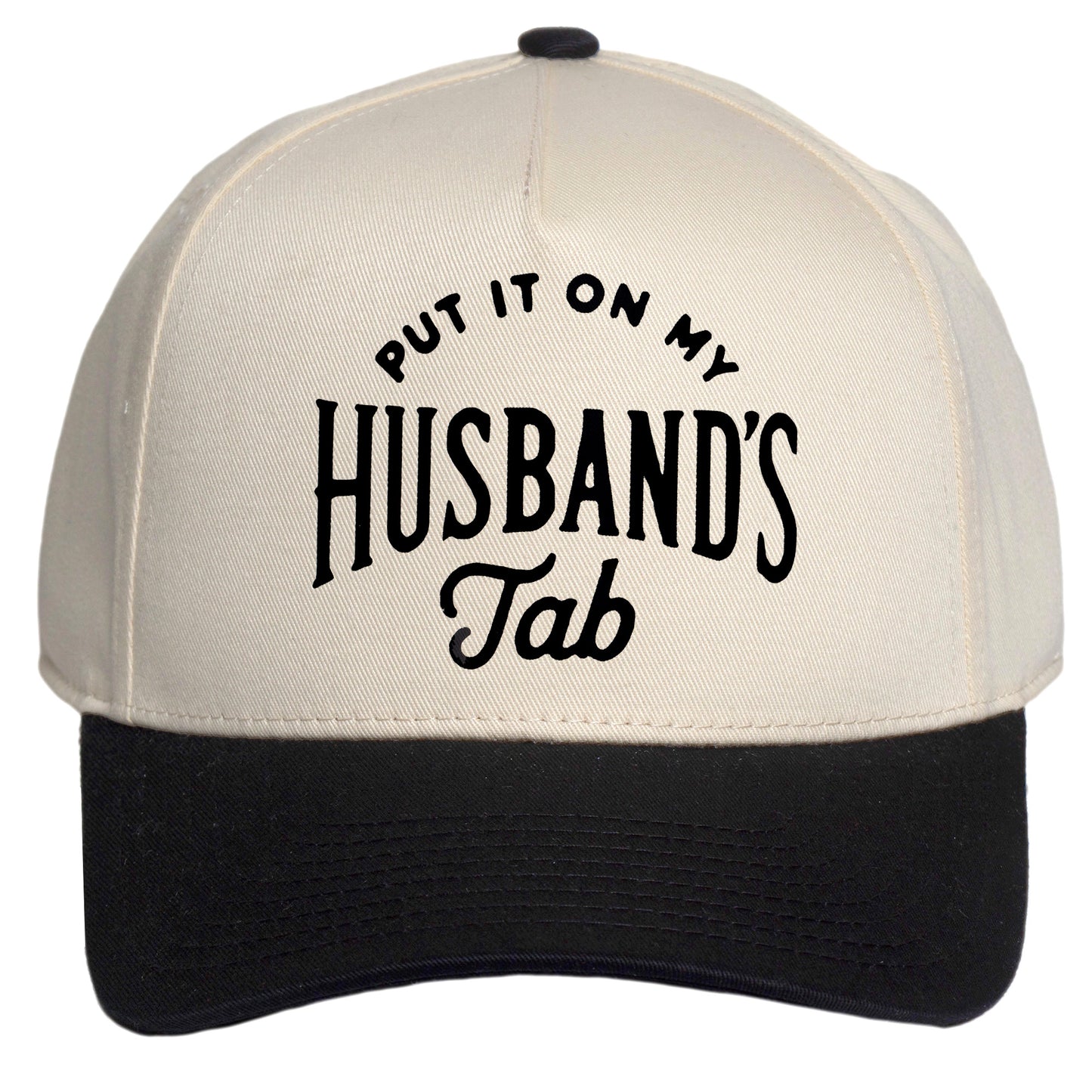 Womens Put It On My Husband’s Tab Hat, Vintage Style Snapback Cap