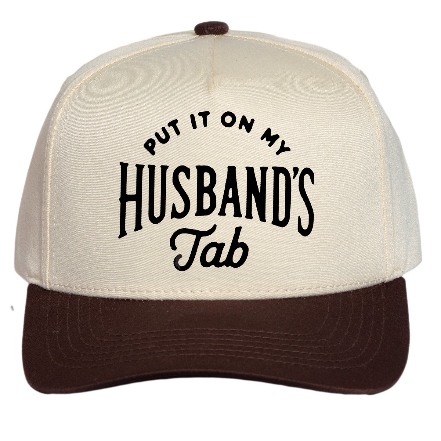 Womens Put It On My Husband’s Tab Hat, Vintage Style Snapback Cap