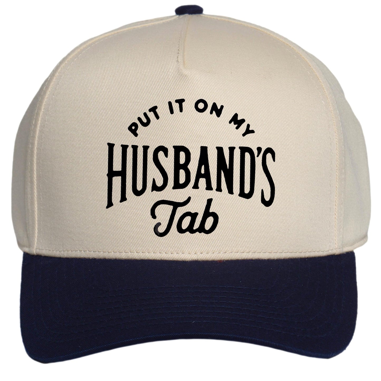 Womens Put It On My Husband’s Tab Hat, Vintage Style Snapback Cap