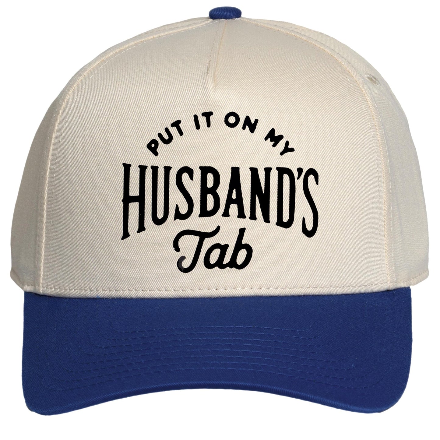 Womens Put It On My Husband’s Tab Hat, Vintage Style Snapback Cap