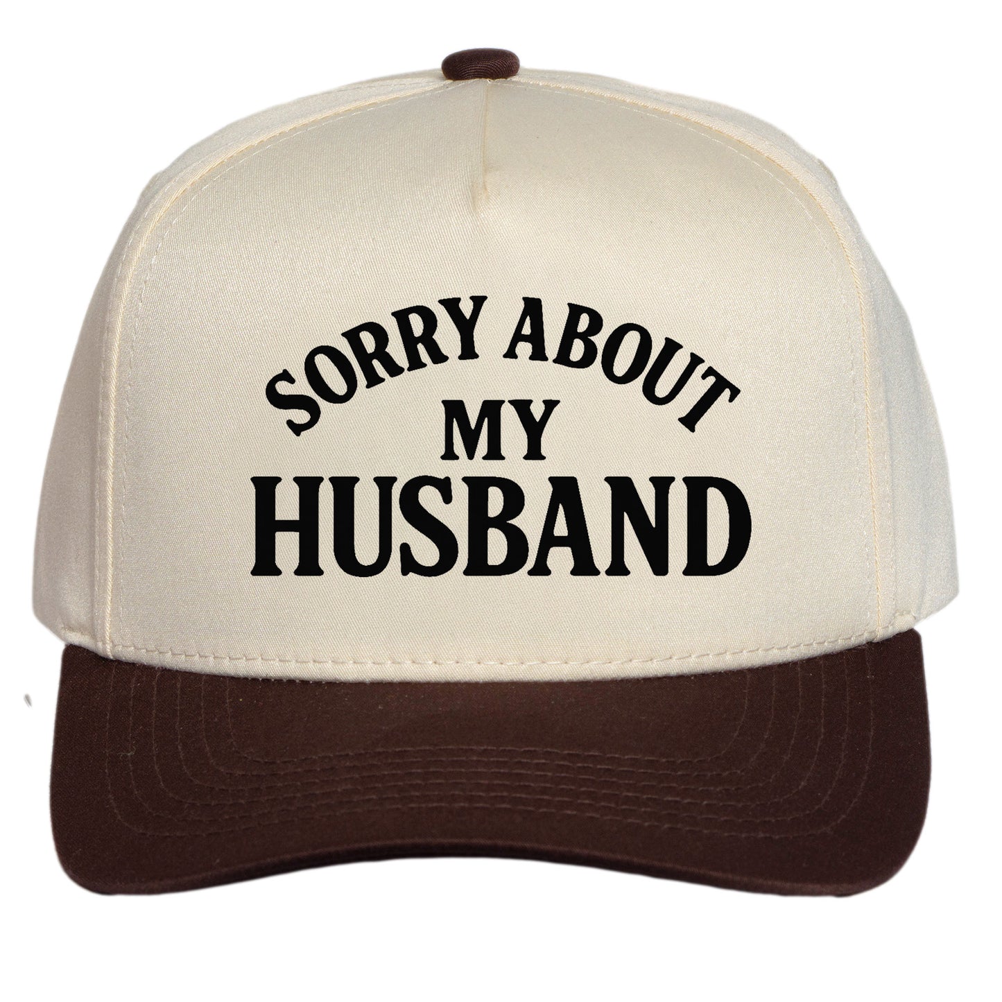 TOP HEADWEAR Womens Sorry About My Husband Hat - Adjustable Snapback Baseball Cap