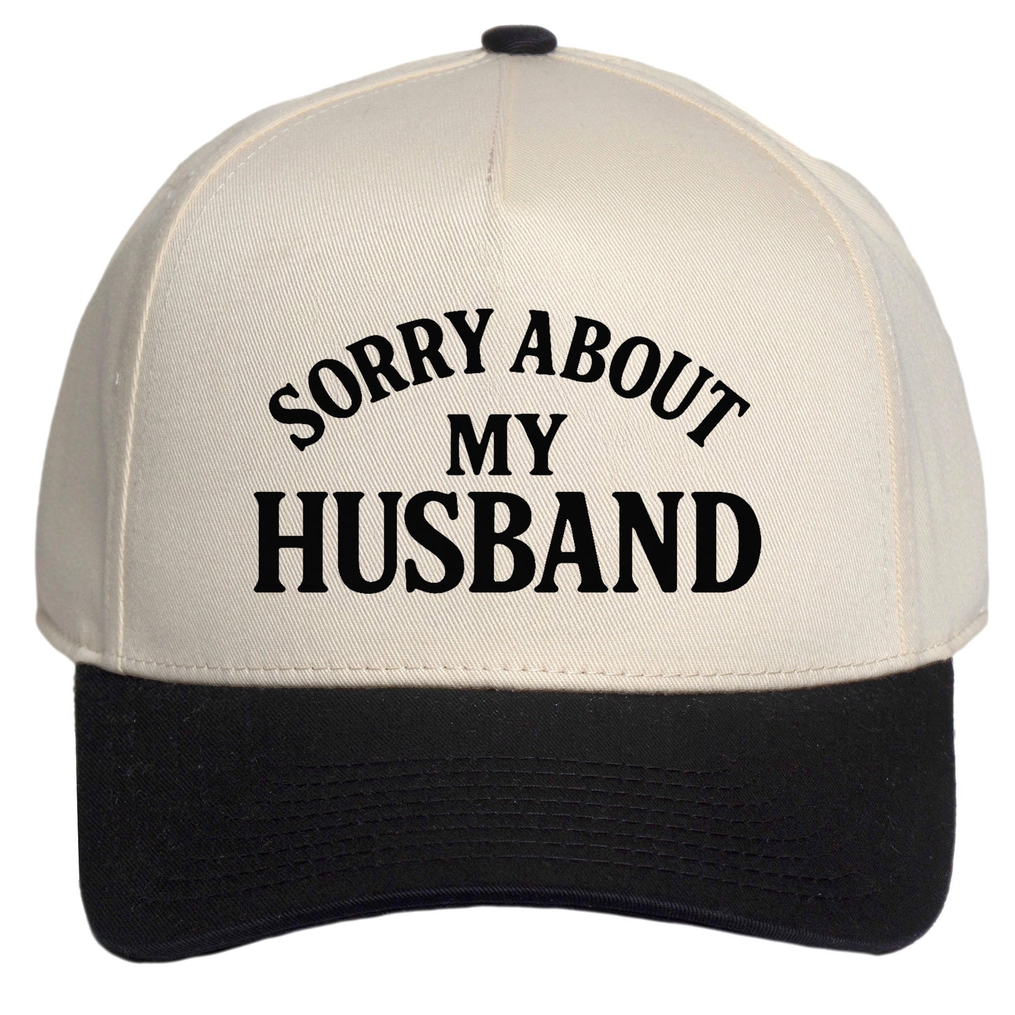 TOP HEADWEAR Womens Sorry About My Husband Hat - Adjustable Snapback Baseball Cap