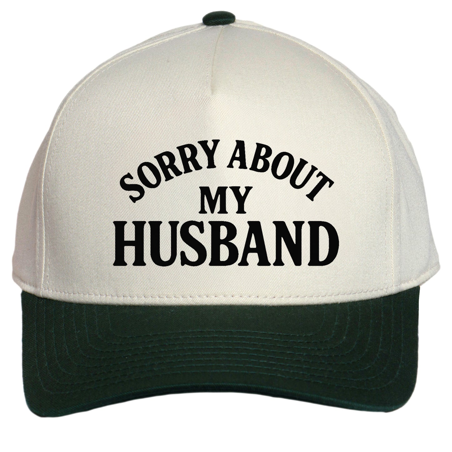 TOP HEADWEAR Womens Sorry About My Husband Hat - Adjustable Snapback Baseball Cap