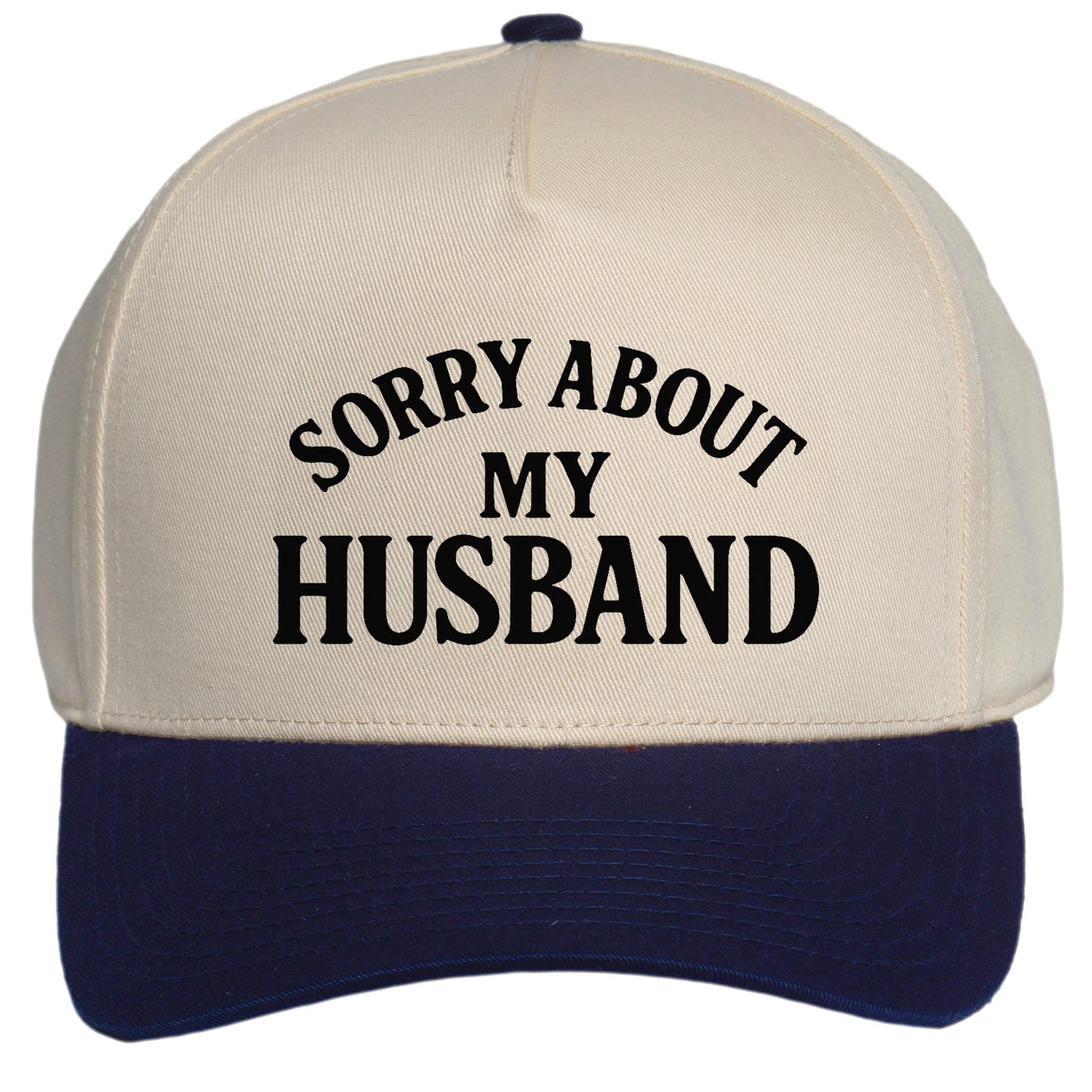 TOP HEADWEAR Womens Sorry About My Husband Hat - Adjustable Snapback Baseball Cap