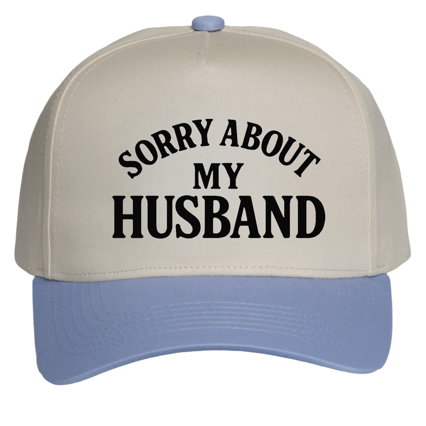 TOP HEADWEAR Womens Sorry About My Husband Hat - Adjustable Snapback Baseball Cap
