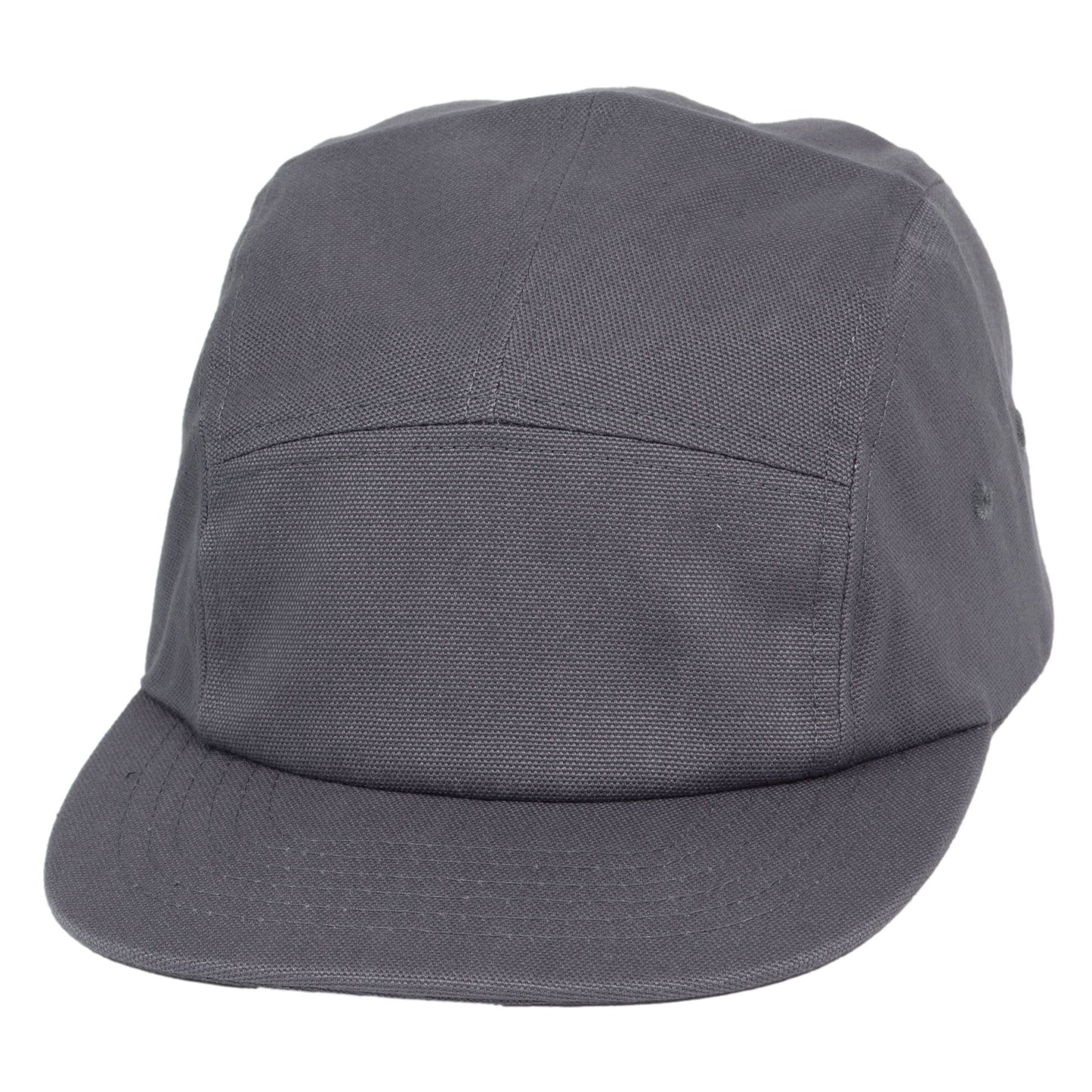 Top Headwear 5 Panel Hat For Men - Classic Canvas Camper Cap