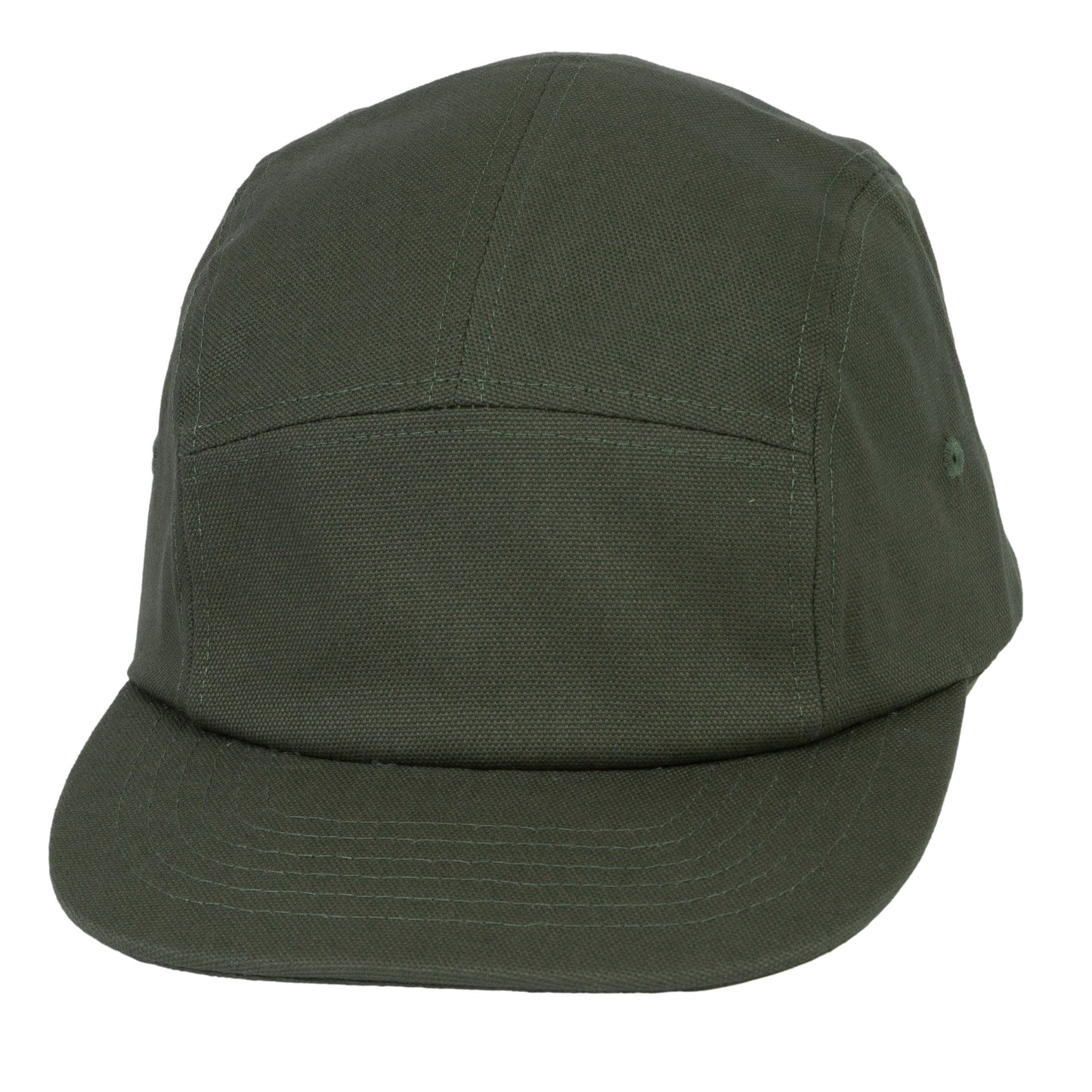 Top Headwear 5 Panel Hat For Men - Classic Canvas Camper Cap