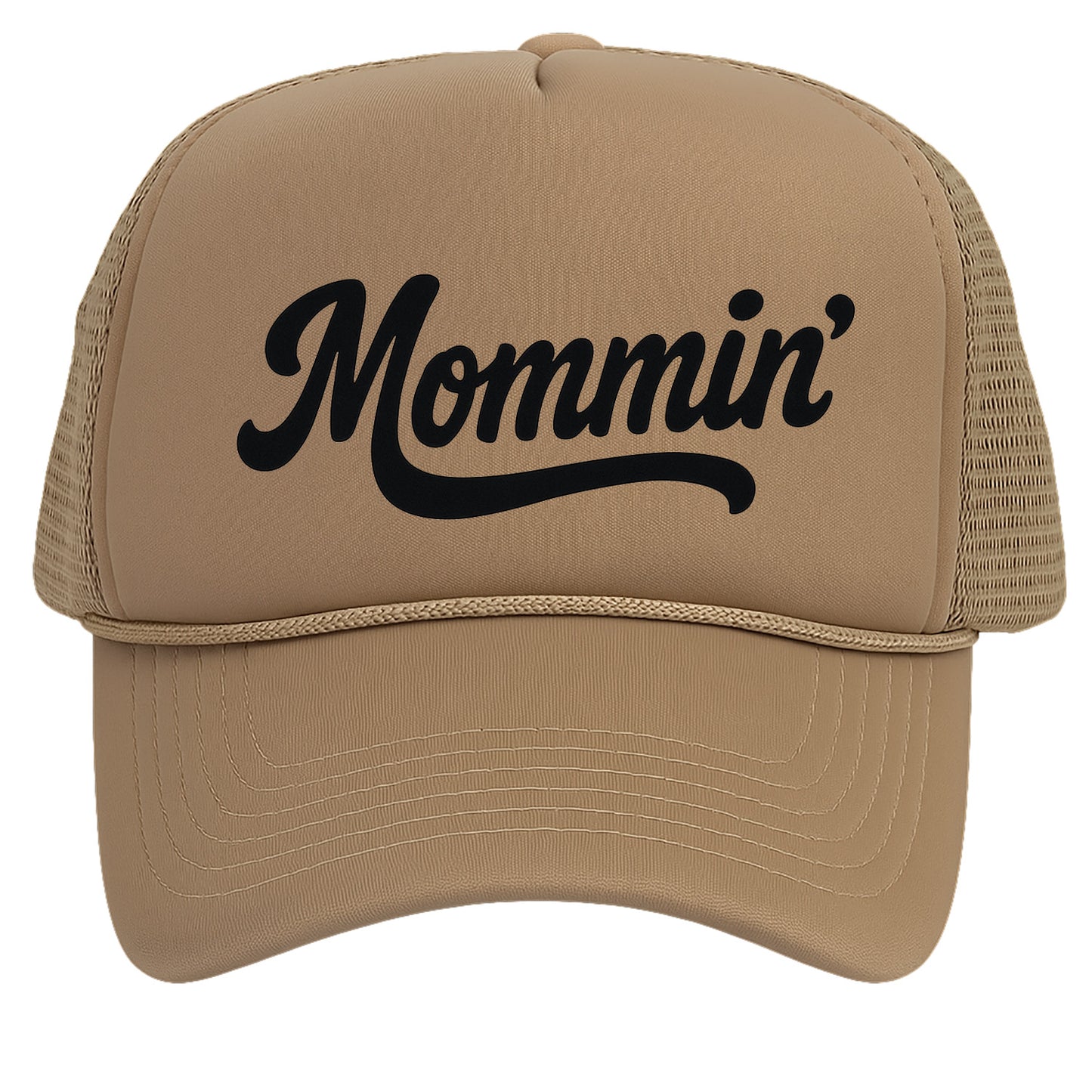 TOP HEADWEAR Women's Mommin Trucker Hat - Mesh Snapback Mommy Cap