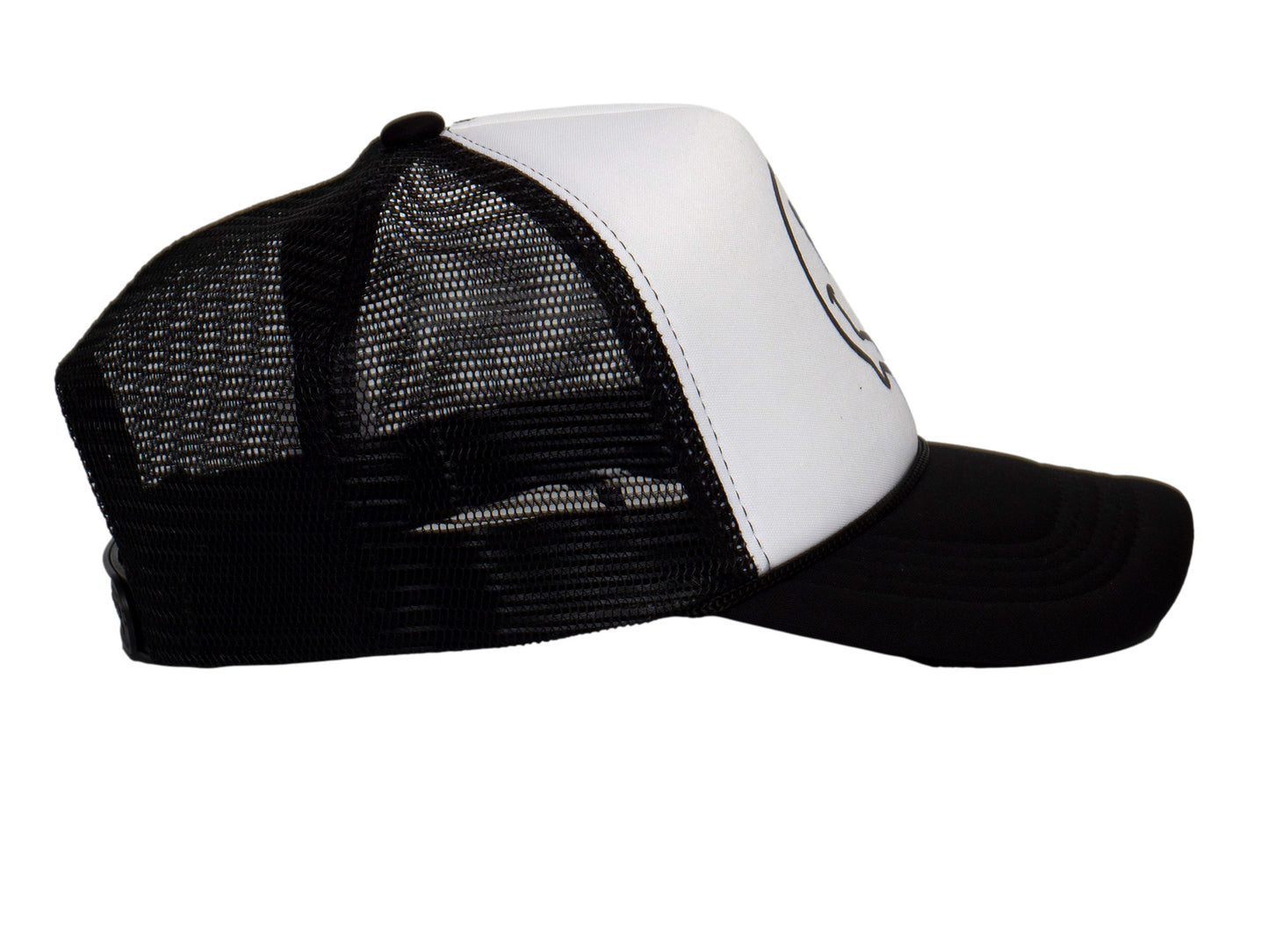 Top Headwear Smile Hat Drip - Snapback Trucker Hat White/Black