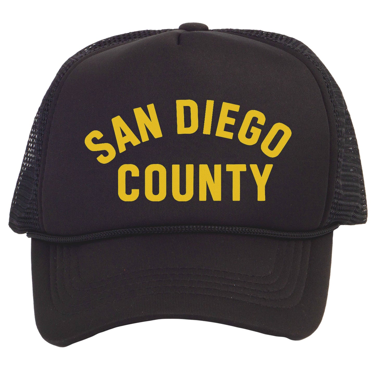 TOP HEADWEAR County Trucker Hat for Men – Snapback Retro Style Local Pride Cap