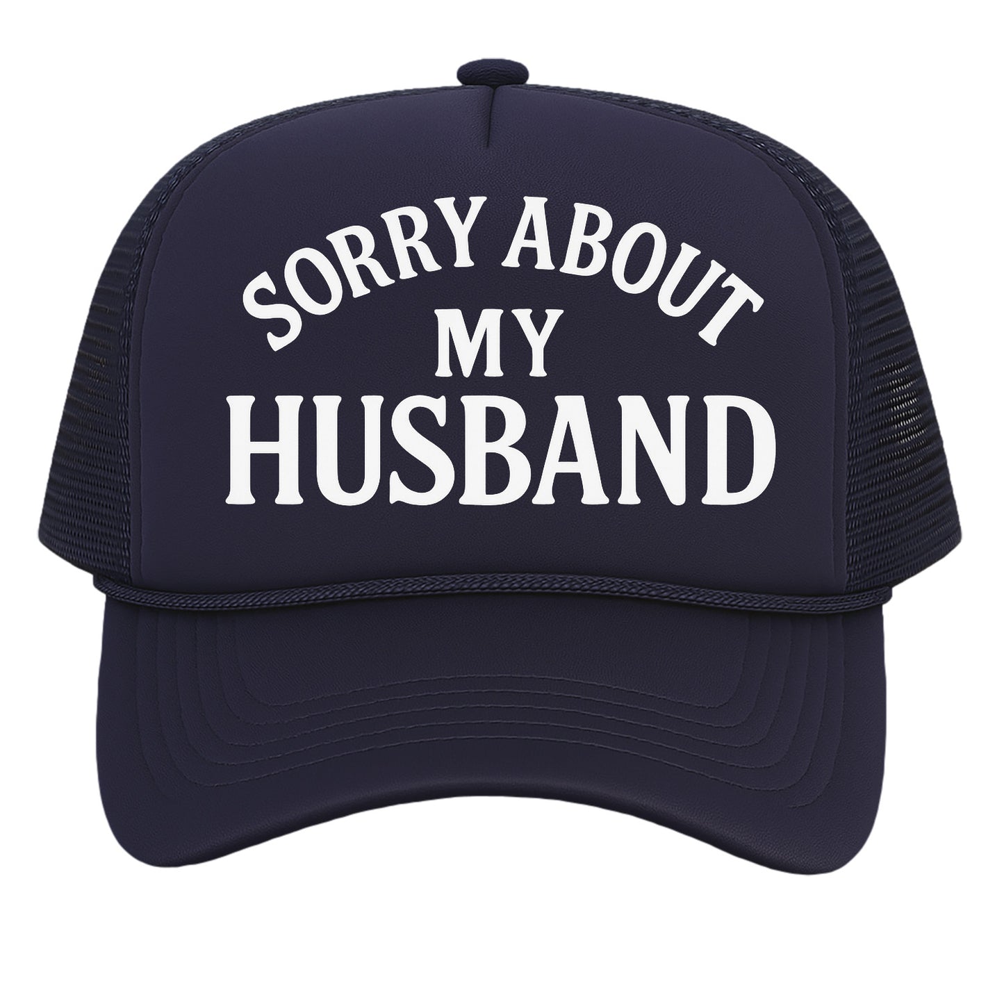 TOP HEADWEAR Funny Trucker Hat for Women – Sorry About My Husband Trucker Hat Funny Cap for Wife Bachelorette Gift