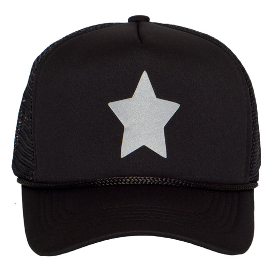 Mens Reflective Power Cap - Visibility Design Cosplay Trucker Hats
