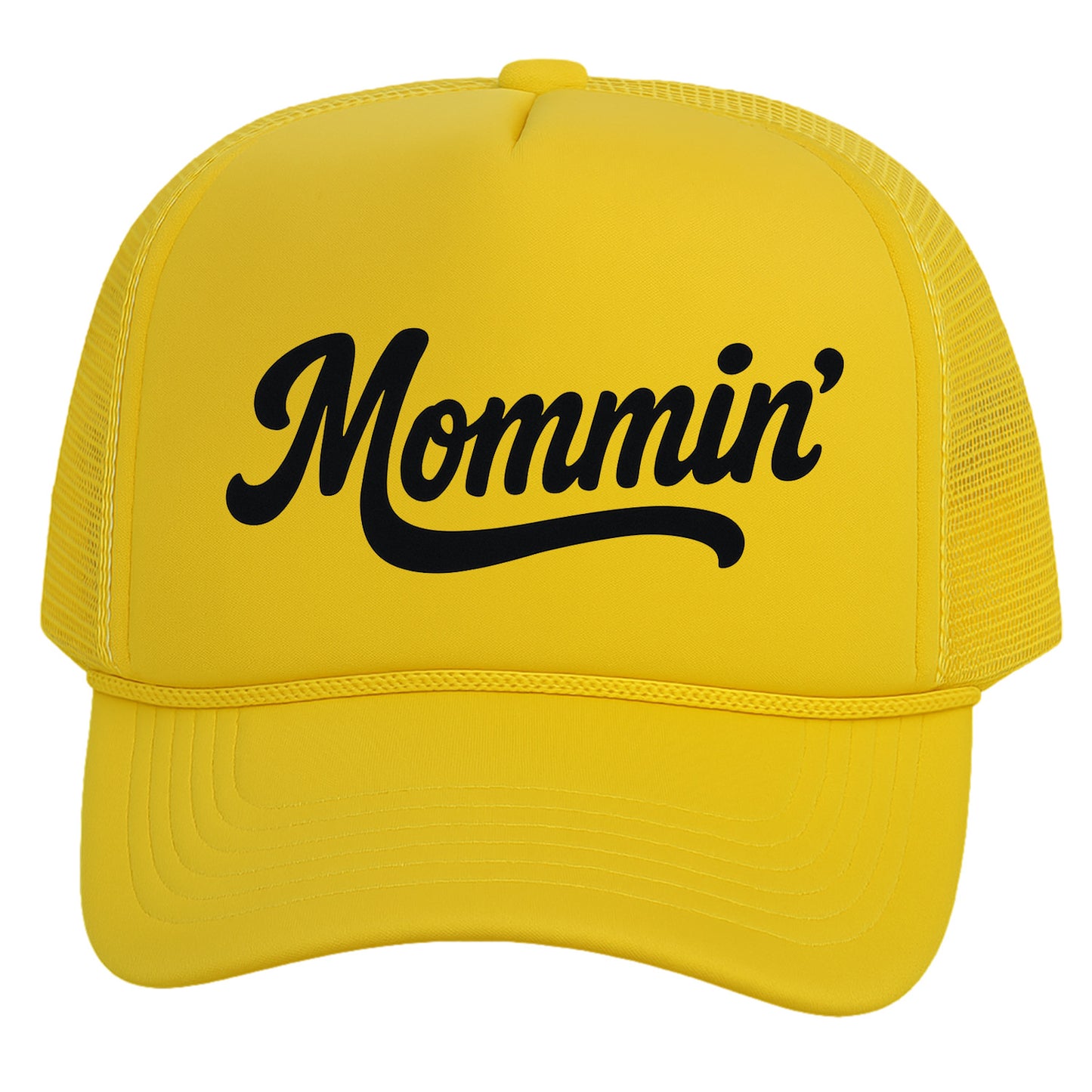 TOP HEADWEAR Women's Mommin Trucker Hat - Mesh Snapback Mommy Cap