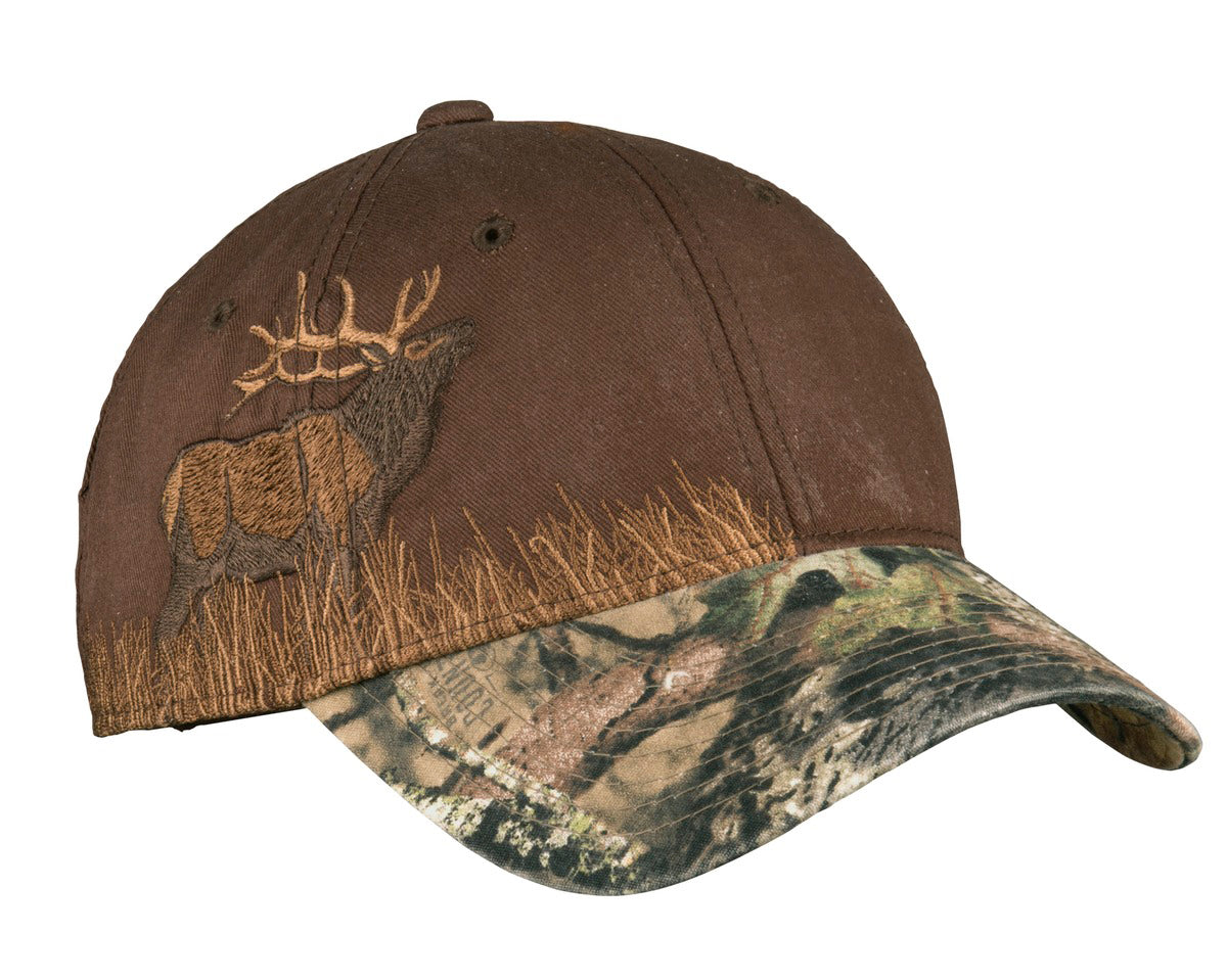 Top Headwear Embroidered Camouflage Cap