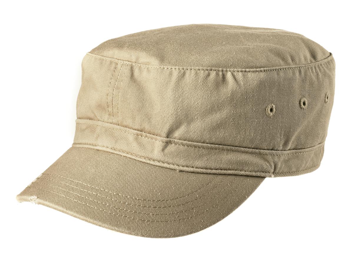 Top Headwear Distressed Military Hat