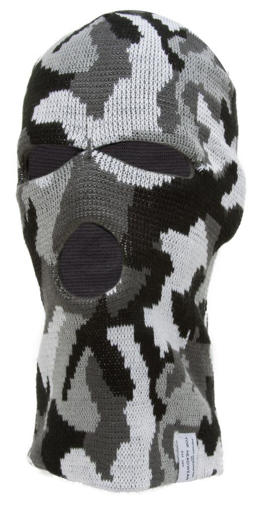 TopHeadwear 3-Hole Winter Ski Mask