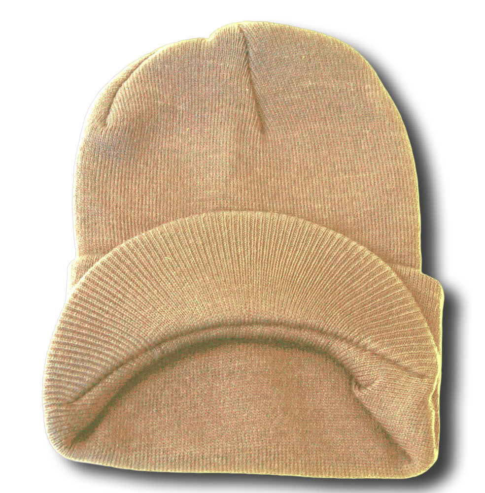 TopHeadwear Cuff Jeep Visor Winter Beanie