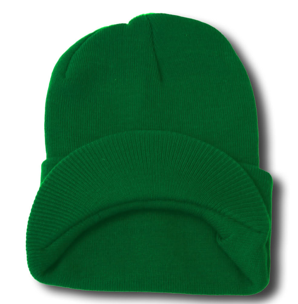 TopHeadwear Cuff Jeep Visor Winter Beanie