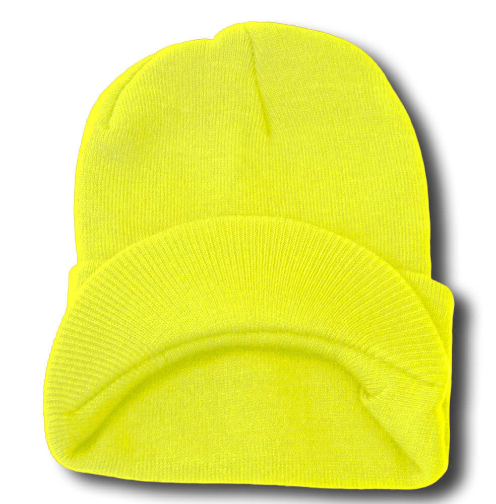 TopHeadwear Cuff Jeep Visor Winter Beanie