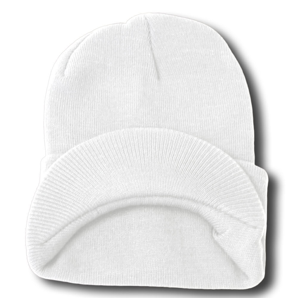 TopHeadwear Cuff Jeep Visor Winter Beanie
