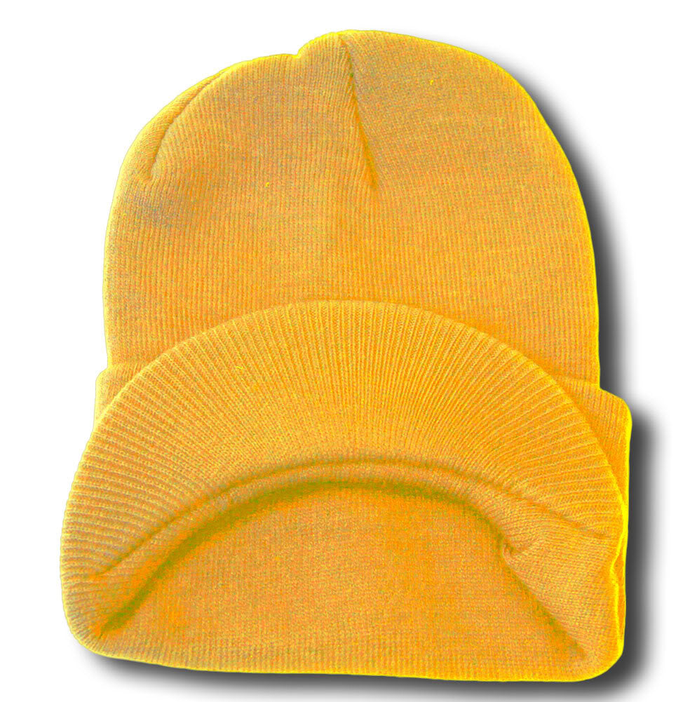 TopHeadwear Cuff Jeep Visor Winter Beanie