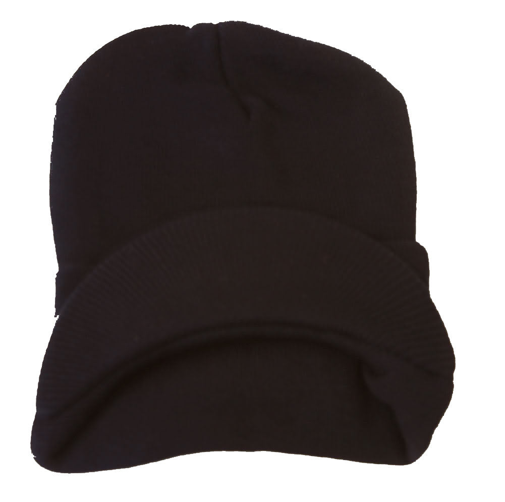 TopHeadwear Cuff Jeep Visor Winter Beanie