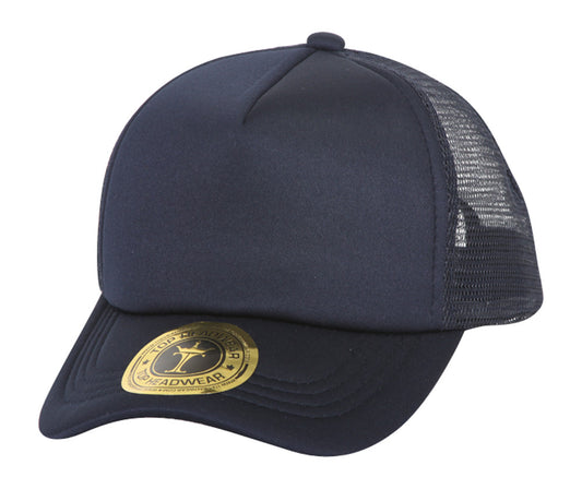 TopHeadwear Low Profile Trucker Foam Mesh Hat